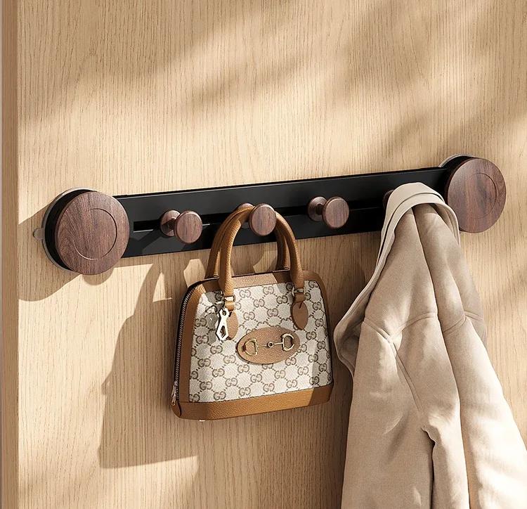 hookdoor bathroom,kitchen, no punching, wall hanging, strong and seamless vacuum hanging, clothes bag rack.