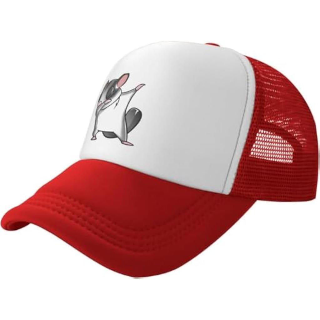 Dabbing Sugar Glider Trucker Hat Polyester Mesh Back Baseball Cap for Outdoor Adults