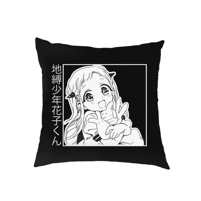 Toilet Bound Hanako Kun Druck Kissenbezug Houkago Shounen Hanako-kun Kissenbezug Sofa Heimdekor Cartoon Zierkissenbezüge