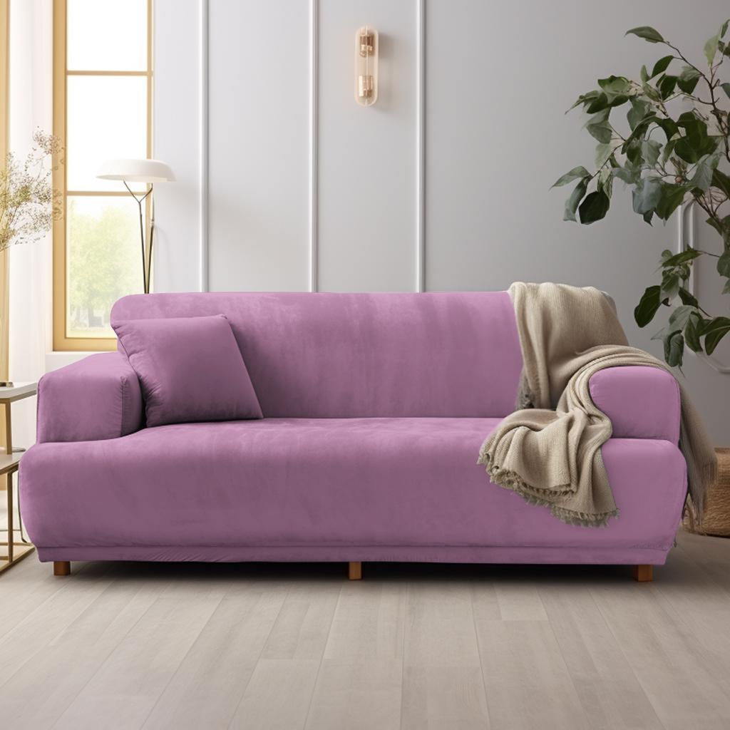 Stretch Plush Sofa Covers for Living Room 1/2/3/4 Seat All-inclusive Velvet Couch Covers Elastic Case Couch Sofa Slipcover Towel