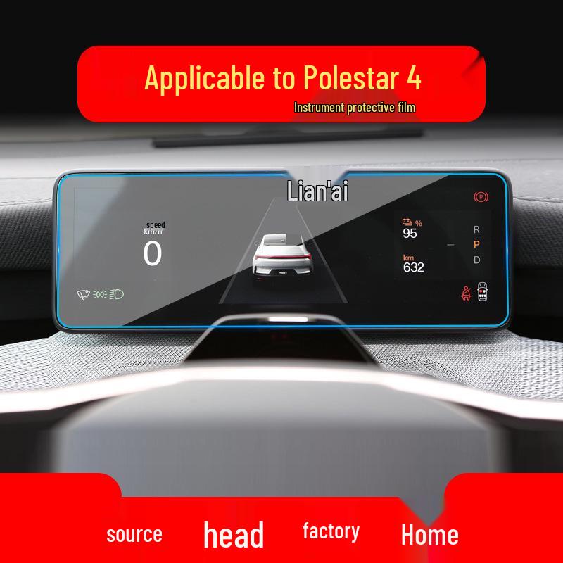 Protective Screen Film for Polestar 1/2/3/4/5/6 Navigation and Central Control - Fits 25 Models