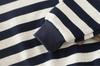 Boys' Korean Style Striped Hoodie Two-Piece Set - Trendy Children's Spring & Autumn Fashion