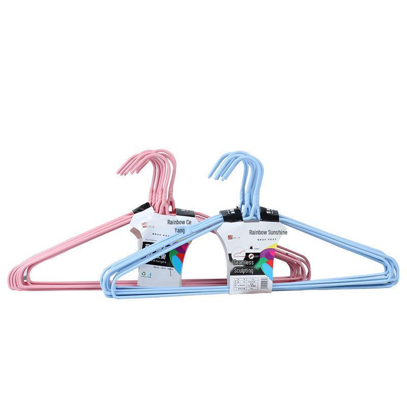 Thickened Large Adult Hangers, Non-Marking Solid Color, for Dormitory & Home.