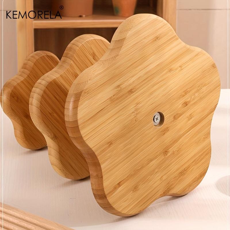 KEMORELA Wooden Cake Tray 2/3rd Floor Dessert Tray Stand Dining Room Dessert Cookie Candy Buffet Stand Holiday Party Decorations