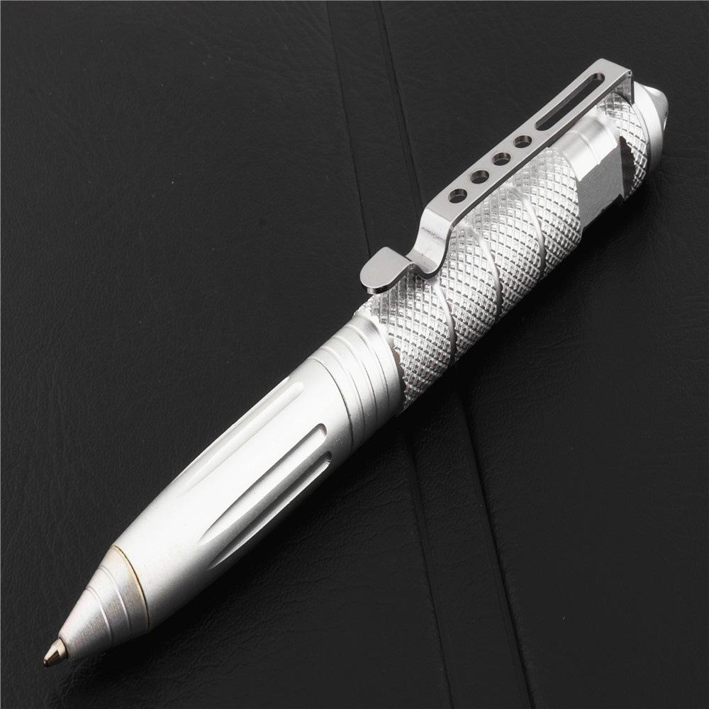 Tungsten Steel Tactical Pen with Window Breaker & EDC Ballpoint