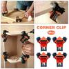 Angle Clamps 4pcs Adjustable 90 Degree Clamps Multifunctional Spring Loaded Swing Corner Clip Fixer