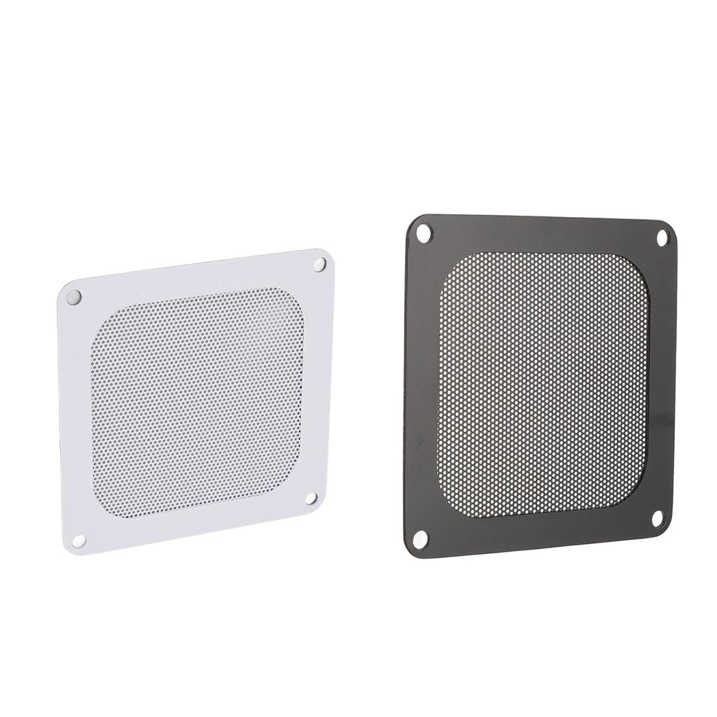 4PCS PVC Computer Fan Filter Grills Magnetic Frame PC Fan Dust Mesh PC Cooler Filter 3.66x3.66in