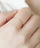 Alleun 14K 18K Cut Twist Gold Ring Layered Precious