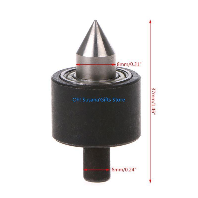 

090D Revolving Center for Head Live Centre Heads 6mm Shank For Lathe Machine China Mainland