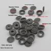Decorative Plastic Screw Caps for Furniture and Wardrobes - Three-in-One Design