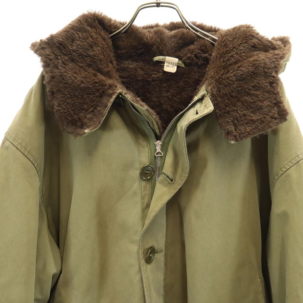 40s Spring Crane Vintage M41 (civilian Model) Military Coat Khaki Men's Used
