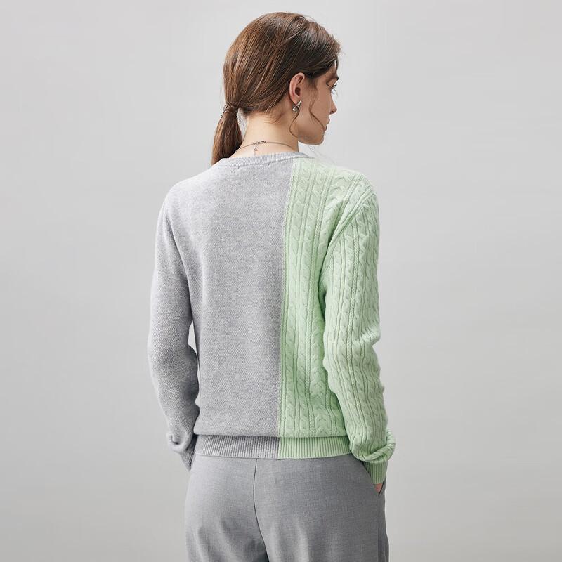 Comon Boca Women's 100% Cashmere Round Neck Sweater