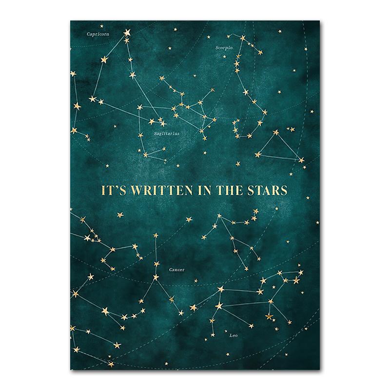 

Млечный Путь Созвездия Звезды Холст Живопись, Астрология Картина, Зодиак, Знак Гороскопа, Постеры и Принты, Магия Миф, Livin 21x30cm No Framed