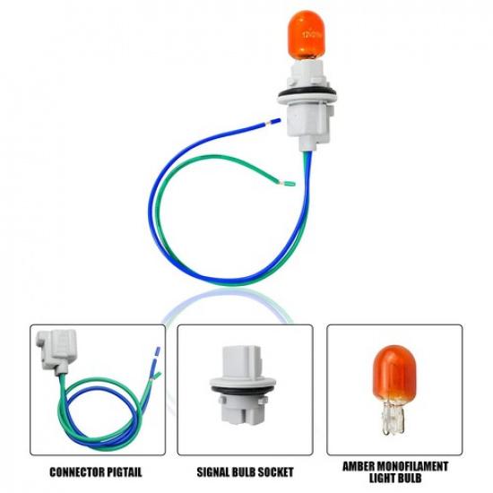 Headlight Turn Signal Corner Light Socket For Toyota Tacoma HighlanderRAV4 Prius
