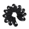 11Pcs Golf Club Covers RH For Callaway Iron Headcovers Black 3-LW Protector New