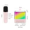 Karaoke Wireless Portable Bluetooth 5.3 Speaker With Microphone RGB Portable Music Player Karaoke Machine for Child Home Gift