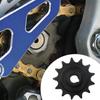 13 Tooth Front Sprocket 11mm Steel Front Sprocket Gears 25H Gear Speed Mini Bike Atv Quad Dirt Bike Accessories For 1016Z 1018