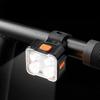 1Pc USB Rechargeable Bike Light Front Light Red Taillight Easy To Install 4 Modes Bicycle Accessories for The Bicycle