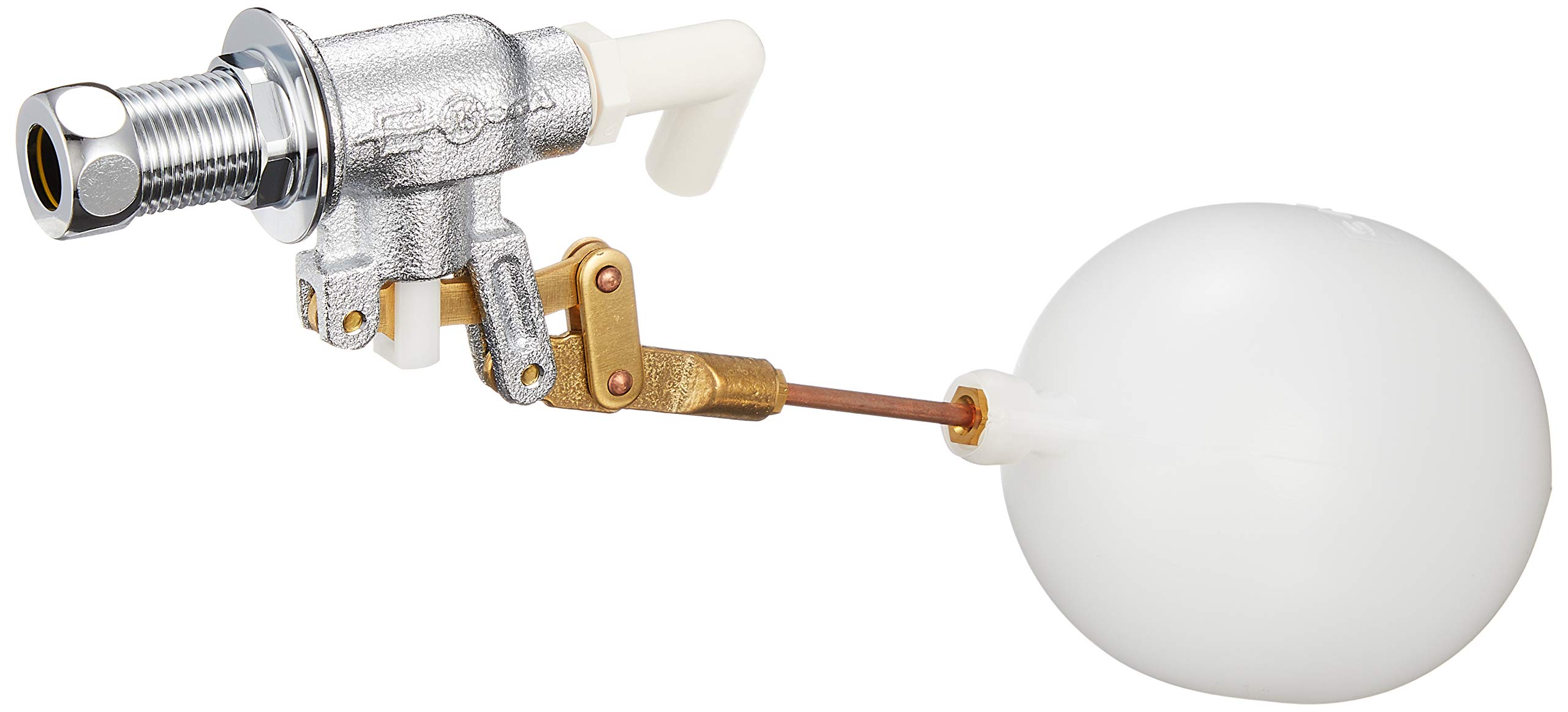 

SANEI (formerly Sanei Faucet Manufacturing Co., Ltd.) Toilet Parts, Low Tank Ball Tap for Tanks Without Hand Washers, PJ1/2 V45-13