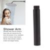 Shower Extension Arm Rod Stainless Steel Modern Elegant Shower Extension Pipe for Bathroom Black