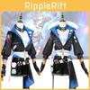 Game Honkaistar Anime Rail Silver Wolf Cosplay Costume Halloween Roleplaying