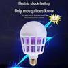 LED Mosquito Killer Light Bulb Bulk 2 In 1 Electronic Lamp for Fruit Flies Bug Fly Insect Suitable for Indoor Entryway Patio Doorway Corridor Mosquito