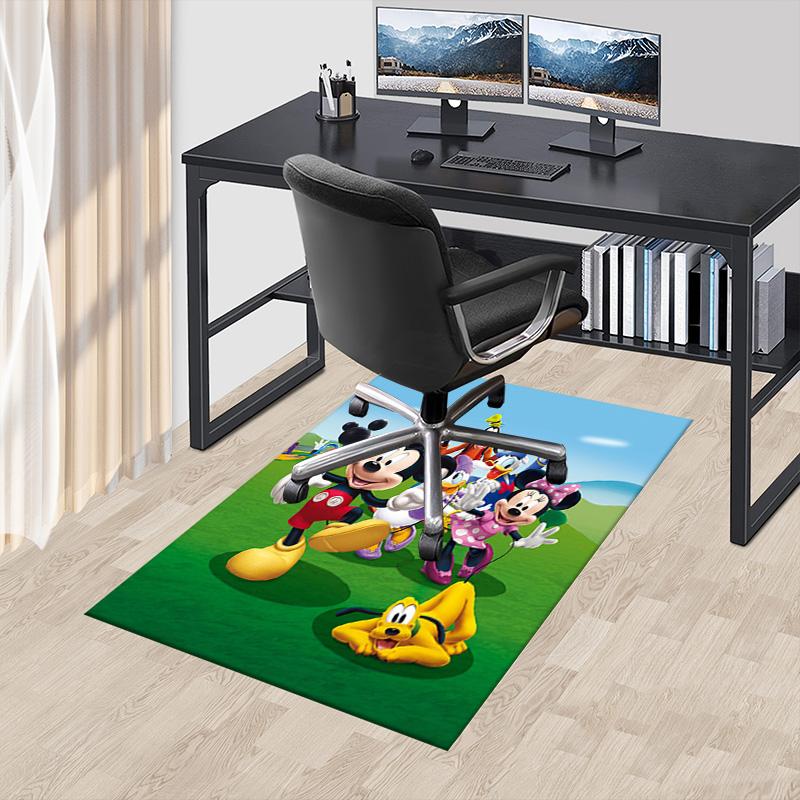 Mickey Friends Adventure Carpet For Playroom Bedroom Living Room Sofa Home Decorkids Game Area Rug Nonslip Floor Mat