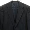 GUCCI made in Italy Striped Pattern suit Setup 46 black Men's Used