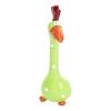 Chicken Statue Creative Fun Resin Chicken Art Figurine for Outdoor Garden Desktop Decoration Green