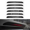 FD03-Car Braking Lamp Decals Auto Emblem Sticker Accessories For VW GTI Rline R Polo Golf Passat Magotan Tiguan Jetta Bora