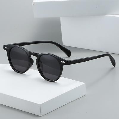 Okrągłe Okulary Przeciwsłoneczne Kocie Oko Męskie Markowe Projektant Vintage Do Jazdy Okulary Przeciwsłoneczne Modne Retro Męskie Odcienie Kobiety