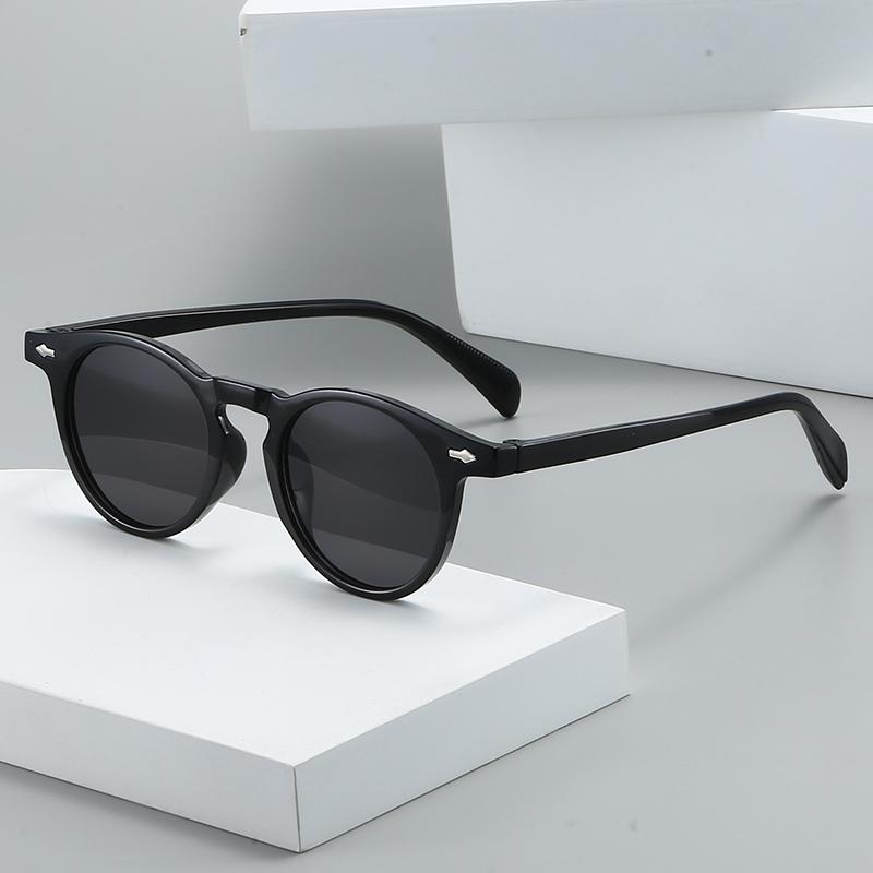 Round Cat Eye Sunglasses Men Brand Designer Vintage Driving Sun Glasses Fashion Retro Male Shades Women