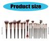 7/10/15/20x Makeup Brushes Set Travel Brush Set Full Face Cosmetic Brush Set Eye Shadow Brush Powder Brush for Woman