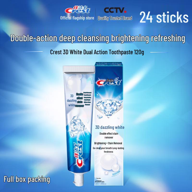 

Crest 3D White Dual-Action Toothpaste Bulk Pack