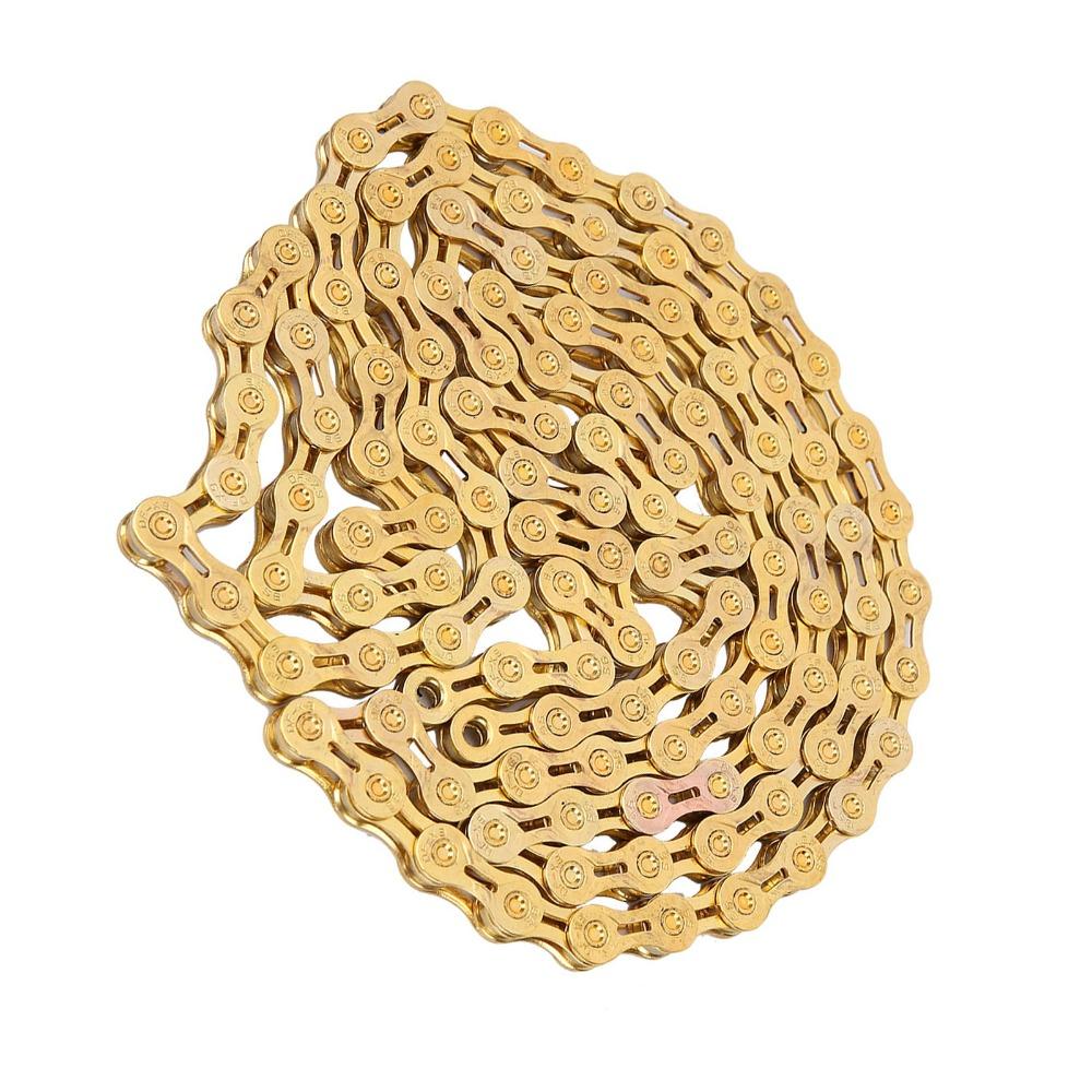 9 Speed 116 Links Mountain Bike Chain Lightweight Road Bike Chain  for Road Bicycle