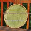 Large Handmade Bamboo Winnowing Basket - Round Woven Tray/Sieve for Drying or Decoration