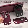 2-in-1 Lens Film Protector HD Glass Anti-scratch Camera Lens Cover Full Coverage Metal Frame for iPhone 18Pro/18 Pro Max 4