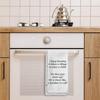 Funny Kitchen Towels - Funny Dish Towels & Tea Towels for Kitchen, I Keep Hearing It Takes A Village to Raise A Child Hand Towel, Humor Kitchen