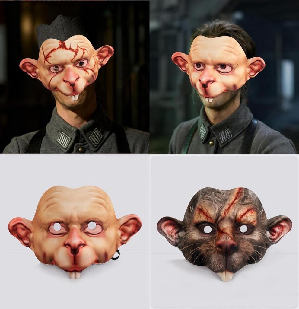 Halloween Maus Maske Eva Cosplay Kostüm Requisite Für Party Und Cosplay Events