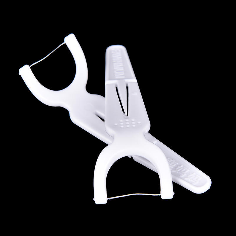 30Pcs/Box Sticks Health Tooth Clean Picks Dental Floss Flosser Toothpicks