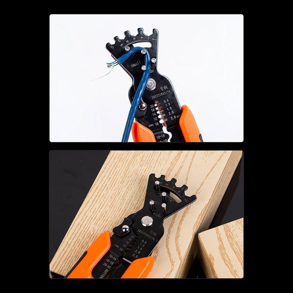 Portable Electrician's Wire Stripper Multifunctional Crimping Pliers New Bending Pliers