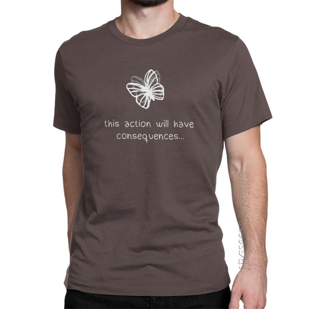 Unisex Life Is Strange Actions And Consequences T Shirt Butterfly Max Game Cotton Clothing Male Tshirt Basic Tees Printing TShirt S