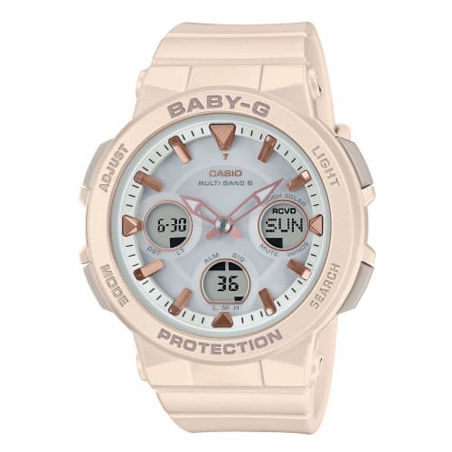 Casio Baby-G Radio-Controlled Solar Watch BGA-2510-4AJF Women's Beige