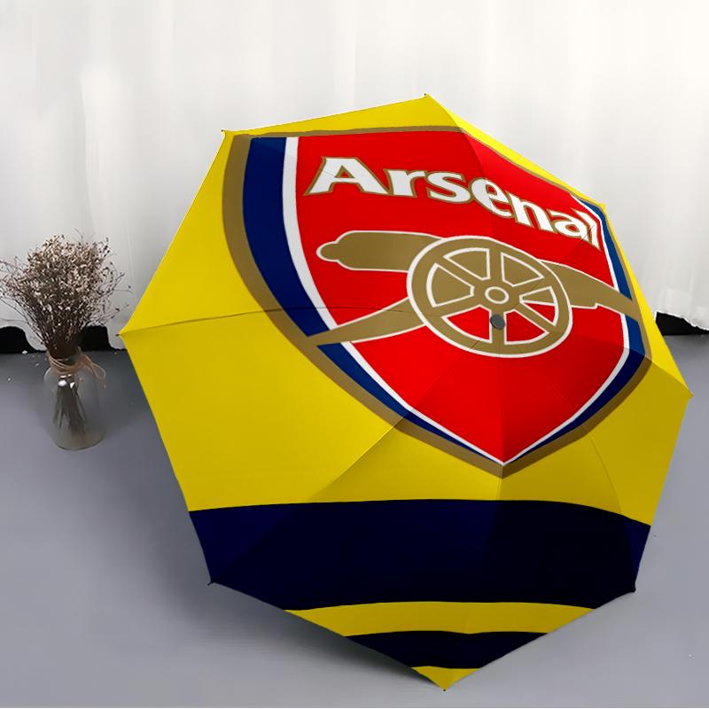 1pc A-Arsenal4 Umbrella, Sun Protection, And UV Shielding. It Has Eight Sturdy Ribs for Outdoor Use And Perfect As a Holiday Gift