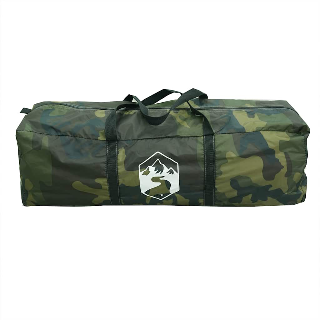 Dome Tent for 4 Persons Camouflage Waterproof