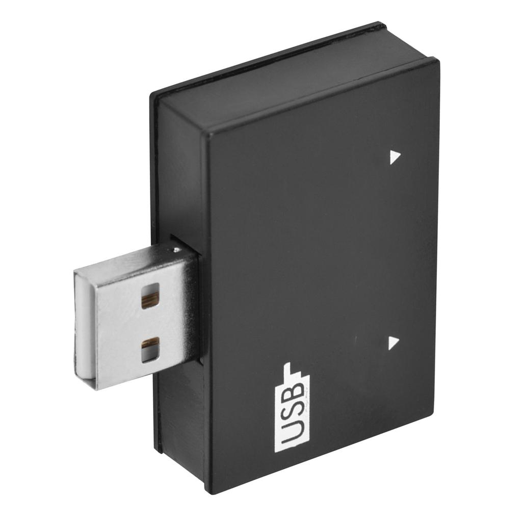 Hub USB2.0 Male To 2‑Port USB Twin Charger Splitter Adapter Converter Kit