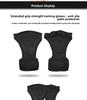Sports Cycling Unisex Workout Gloves Silicone Pull-Up Hand Protection for Fitness Gym
