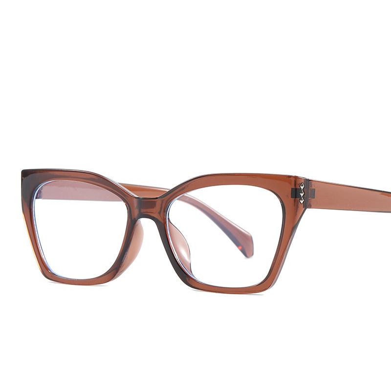 

Transparent Cat Eye Computer Glasses Frame Women Men Anti Blue Light Square Eyewear Blocking Optical Spectacle Eyeglasses