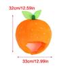 Ny Rolig Satsumas-Huvudbonad Plysch Satsumas-Hatt Tecknad Frukt-Huvudbonad Hatt Fotorekvisita för Kvinnor Män Gåvor