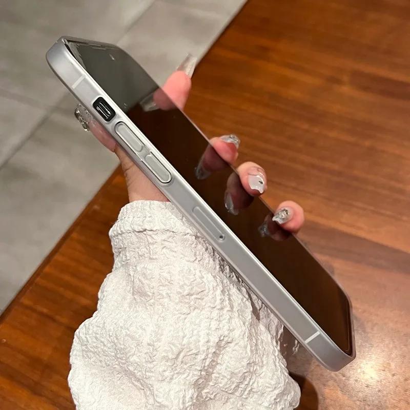 Ultra Thin Matte Magnetic Hard PC Clear Case For iPhone 15 14 13 12 Pro Max Plus For Magsafe Wireless Charge Shockproof Cover